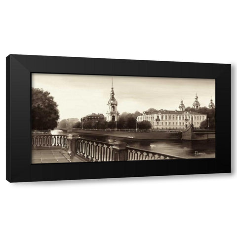 View On St. Nicholas Catedral Black Modern Wood Framed Art Print with Double Matting by Ryazanov