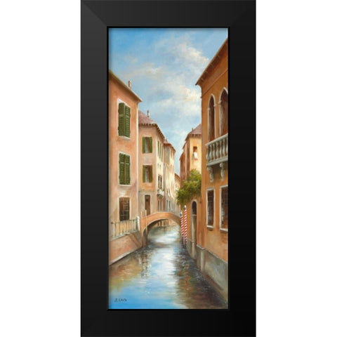 Memories Of Venice II Black Modern Wood Framed Art Print by Smith, B.