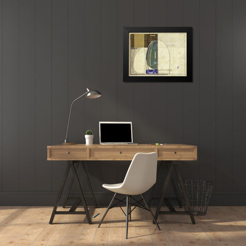 Design, 1916 For W.J Bassett-Lowke Esq Black Modern Wood Framed Art Print by Mackintosh, Charles Rennie