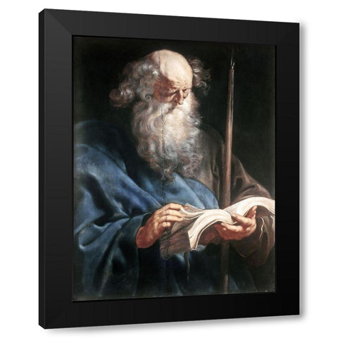 Thomas Black Modern Wood Framed Art Print with Double Matting by Rubens, Peter Paul