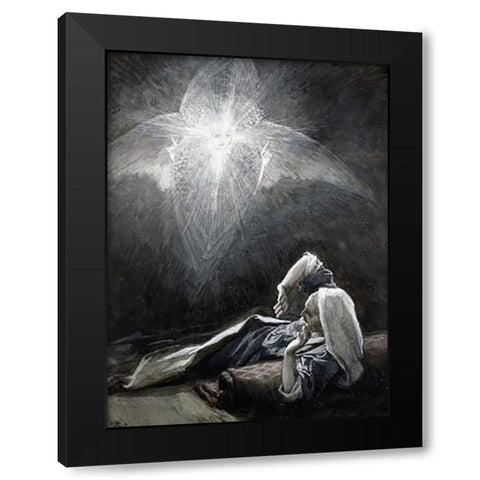 Vision of Joseph Black Modern Wood Framed Art Print by Tissot, James