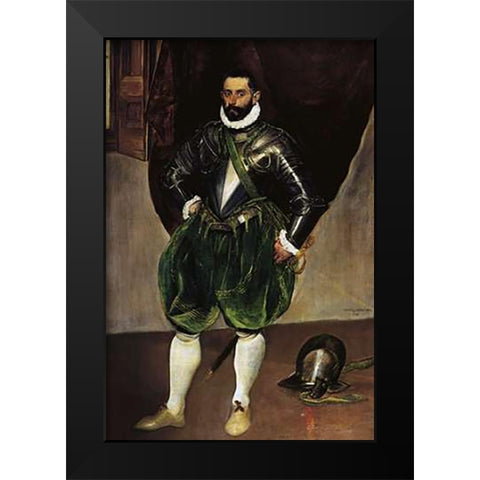 Vincenzo Anastagi Black Modern Wood Framed Art Print by Greco, El