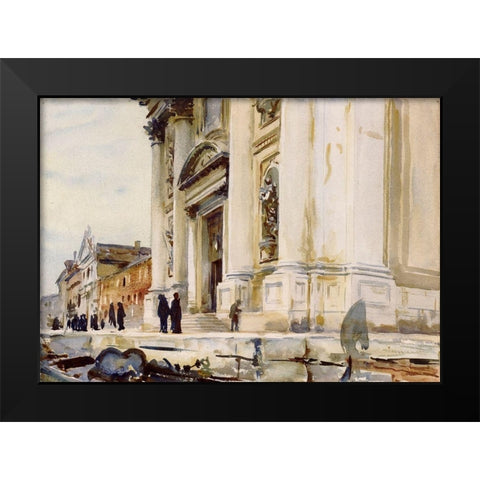 Venice Gesuati 1902-04 Black Modern Wood Framed Art Print by Sargent, John Singer