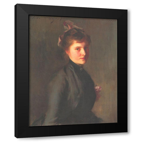 Violet Black Modern Wood Framed Art Print with Double Matting by Sargent, John Singer