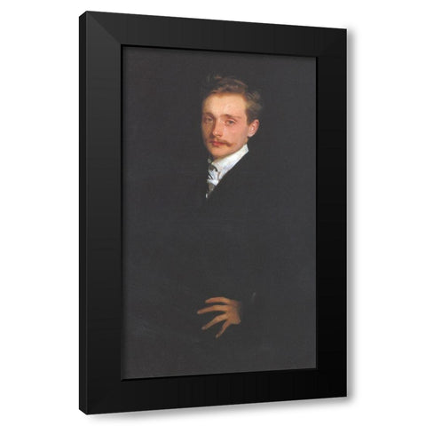 W Graham Robertson 1894 Black Modern Wood Framed Art Print with Double Matting by Sargent, John Singer