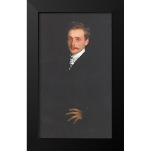 W Graham Robertson 1894 Black Modern Wood Framed Art Print by Sargent, John Singer
