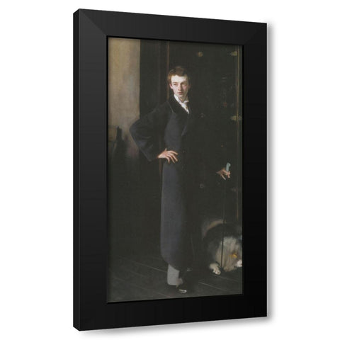 W Graham Robertson Black Modern Wood Framed Art Print by Sargent, John Singer