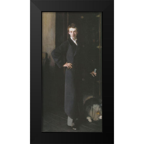 W Graham Robertson Black Modern Wood Framed Art Print by Sargent, John Singer