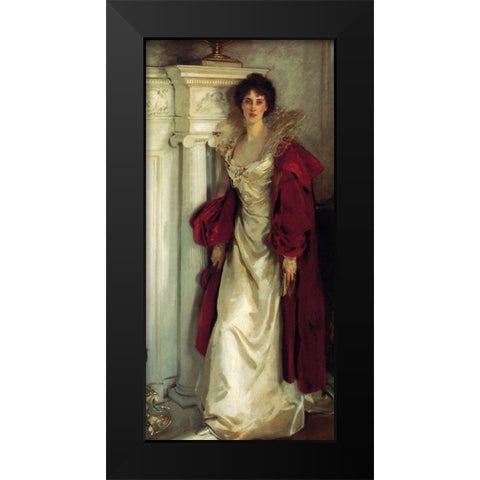 Winifred Duchess Of Portland Black Modern Wood Framed Art Print by Sargent, John Singer