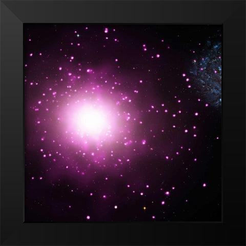 M60-UCD1 - Ultra-Compact Dwarf Galaxy Black Modern Wood Framed Art Print by NASA