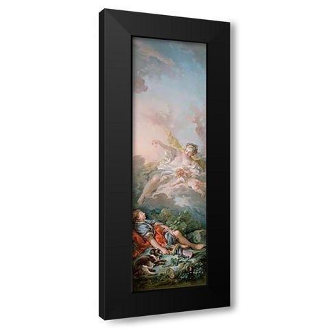Aurora and Cephalus Black Modern Wood Framed Art Print by Boucher, Francois