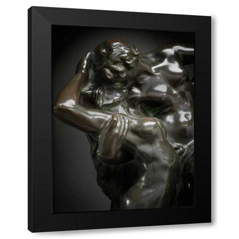 Eternal Spring, ca. 1881-1884 Black Modern Wood Framed Art Print by Rodin, Auguste