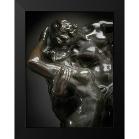Eternal Spring, ca. 1881-1884 Black Modern Wood Framed Art Print by Rodin, Auguste