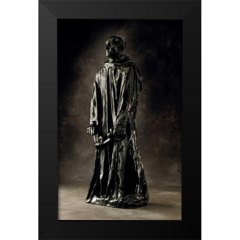 Jean dAire, ca. 1886-1895 Black Modern Wood Framed Art Print by Rodin, Auguste