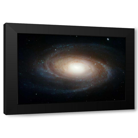 Spiral Galaxy M81 Black Modern Wood Framed Art Print by NASA
