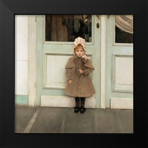 Jeanne Kefer Black Modern Wood Framed Art Print by Khnopff, Fernand