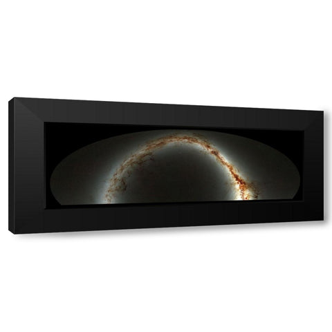 Pan-STARRS Sky Survey Black Modern Wood Framed Art Print with Double Matting by NASA