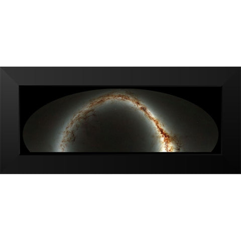 Pan-STARRS Sky Survey Black Modern Wood Framed Art Print by NASA