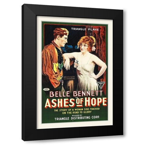 Ashes of Hope 2 Black Modern Wood Framed Art Print with Double Matting by Hollywood Photo Archive