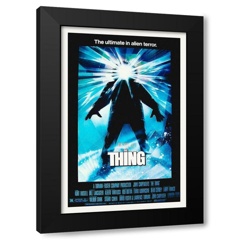 The Thing Black Modern Wood Framed Art Print with Double Matting by Hollywood Photo Archive