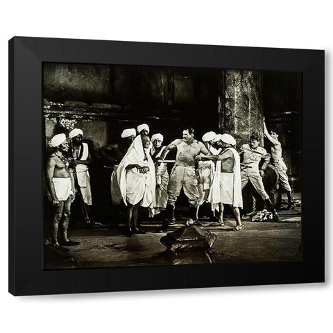Cary Grant - Gunga Din Black Modern Wood Framed Art Print with Double Matting by Hollywood Photo Archive