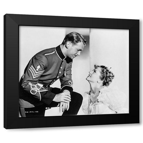 Cary Grant - Gunga Din Black Modern Wood Framed Art Print with Double Matting by Hollywood Photo Archive