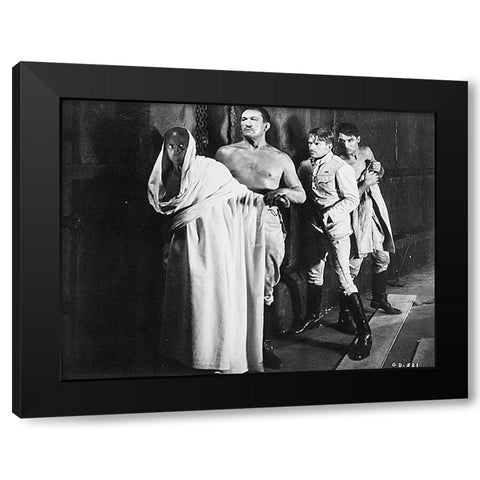 Cary Grant - Gunga Din Black Modern Wood Framed Art Print with Double Matting by Hollywood Photo Archive