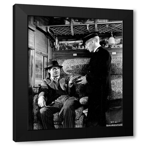 Cary Grant - Suspicion Black Modern Wood Framed Art Print with Double Matting by Hollywood Photo Archive