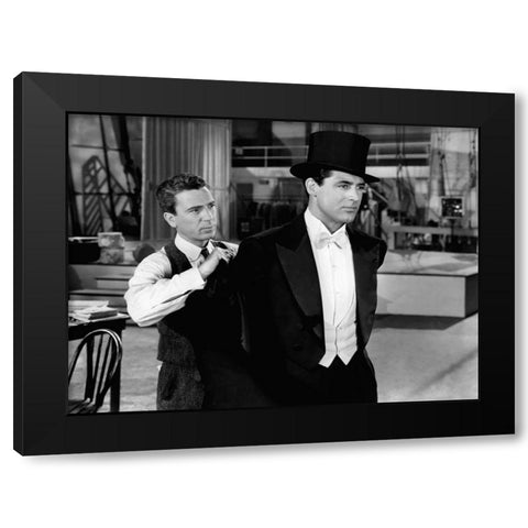 Cary Grant - Night and Day Black Modern Wood Framed Art Print with Double Matting by Hollywood Photo Archive
