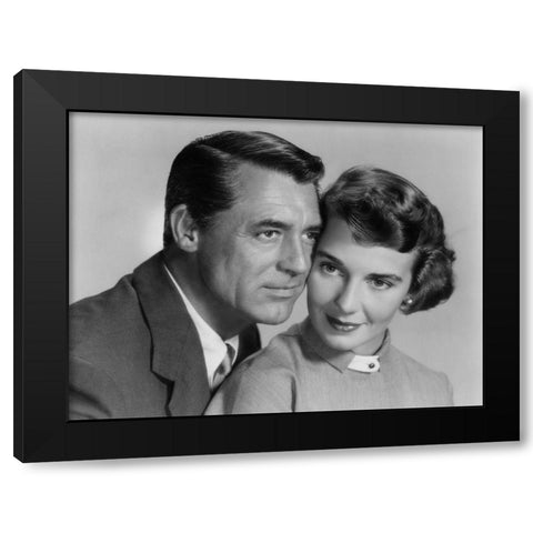 Cary Grant - Room For One More Black Modern Wood Framed Art Print with Double Matting by Hollywood Photo Archive
