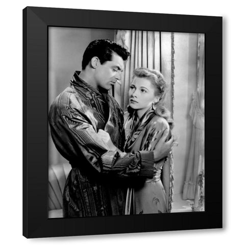 Cary Grant - Suspicion Black Modern Wood Framed Art Print with Double Matting by Hollywood Photo Archive