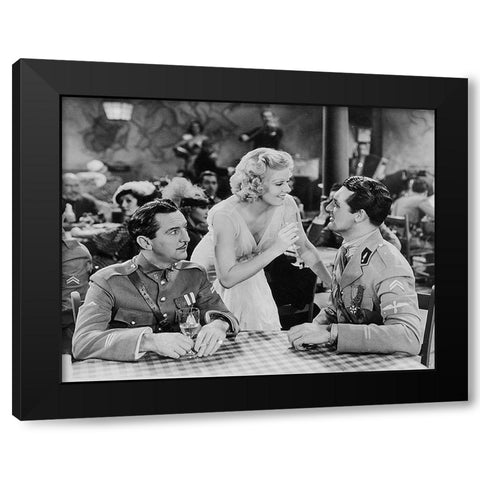 Cary Grant - Suzy Black Modern Wood Framed Art Print by Hollywood Photo Archive