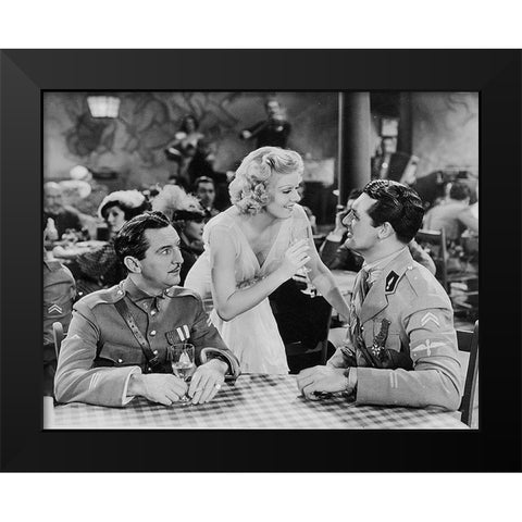Cary Grant - Suzy Black Modern Wood Framed Art Print by Hollywood Photo Archive