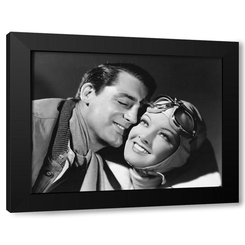 Cary Grant - Dark Wings Black Modern Wood Framed Art Print with Double Matting by Hollywood Photo Archive