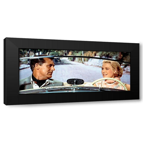 Cary Grant - To Catch A Thief Black Modern Wood Framed Art Print with Double Matting by Hollywood Photo Archive