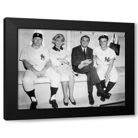 Cary Grant - That Touch of Mink Black Modern Wood Framed Art Print with Double Matting by Hollywood Photo Archive