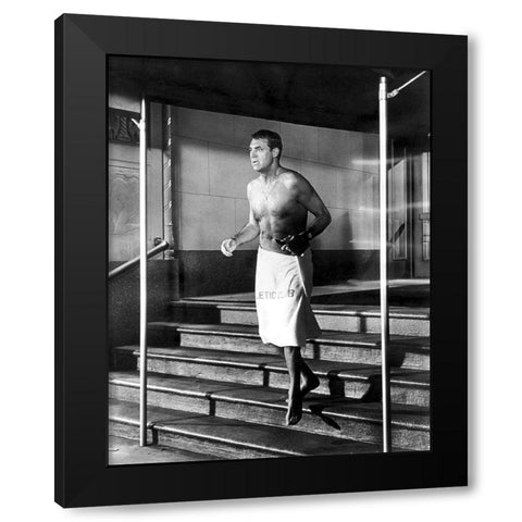 Cary Grant - That Touch of Mink Black Modern Wood Framed Art Print by Hollywood Photo Archive