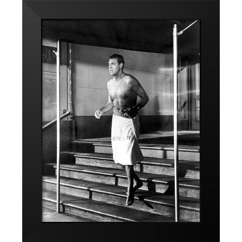 Cary Grant - That Touch of Mink Black Modern Wood Framed Art Print by Hollywood Photo Archive