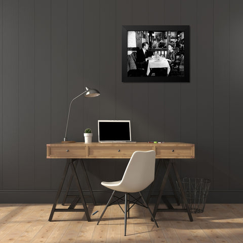 Cary Grant - The Grass is Greener Black Modern Wood Framed Art Print by Hollywood Photo Archive