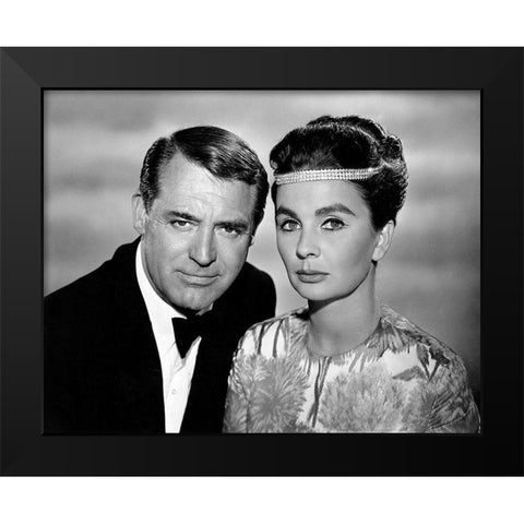 Cary Grant - The Grass is Greener Black Modern Wood Framed Art Print by Hollywood Photo Archive