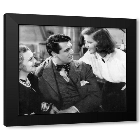 Cary Grant - Holiday Black Modern Wood Framed Art Print with Double Matting by Hollywood Photo Archive