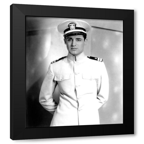 Cary Grant - Madame Butterfly Black Modern Wood Framed Art Print by Hollywood Photo Archive