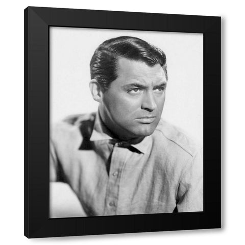 Cary Grant - The Talk of the Town Black Modern Wood Framed Art Print with Double Matting by Hollywood Photo Archive
