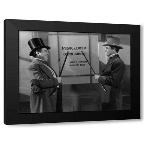 Cary Grant - The Talk of the Town Black Modern Wood Framed Art Print with Double Matting by Hollywood Photo Archive