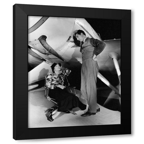 Cary Grant - The Talk of the Town Black Modern Wood Framed Art Print with Double Matting by Hollywood Photo Archive