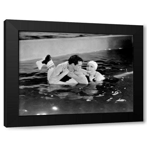 Cary Grant - The Talk of the Town Black Modern Wood Framed Art Print with Double Matting by Hollywood Photo Archive