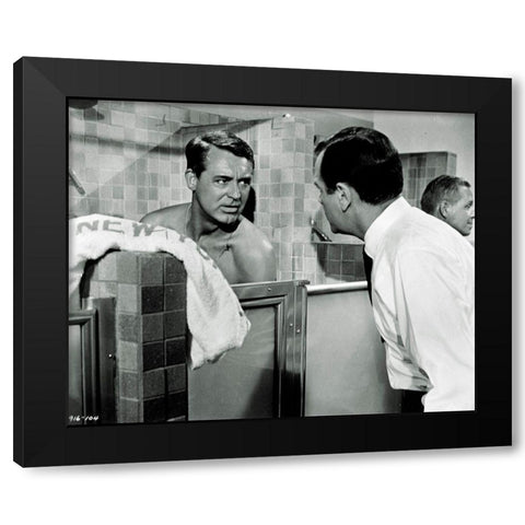 Cary Grant - That Touch of Mink Black Modern Wood Framed Art Print by Hollywood Photo Archive