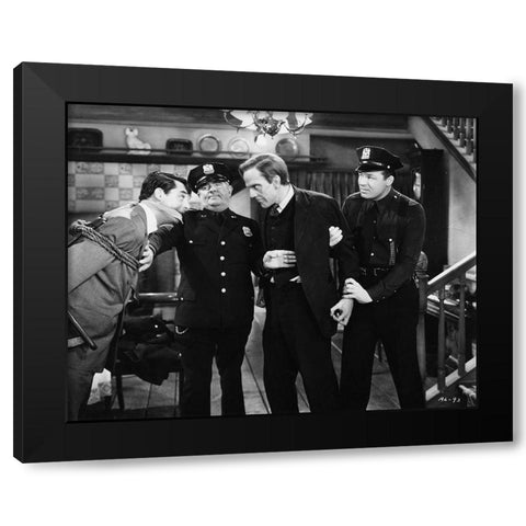 Cary Grant - Arsenic and Old Lace Black Modern Wood Framed Art Print with Double Matting by Hollywood Photo Archive