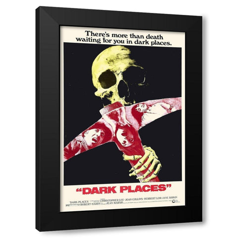 Dark Places Black Modern Wood Framed Art Print with Double Matting by Hollywood Photo Archive