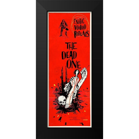 Dead One Black Modern Wood Framed Art Print by Hollywood Photo Archive